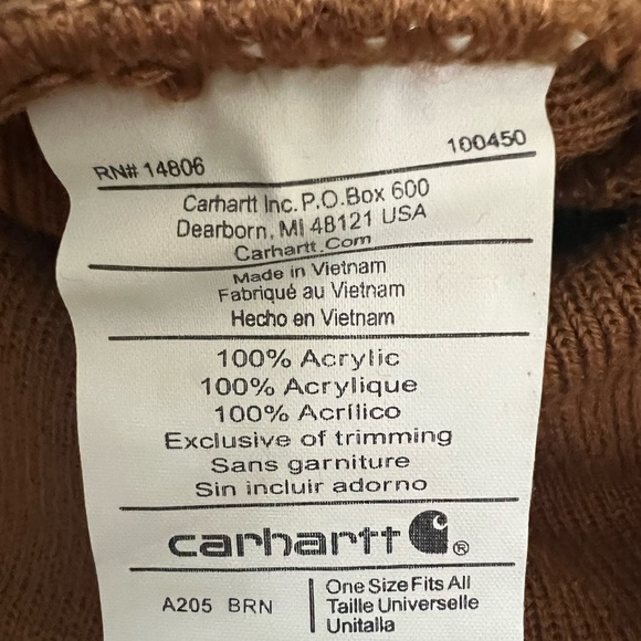 Carhartt Acrylic Knit Beanie - Picture 2 of 5